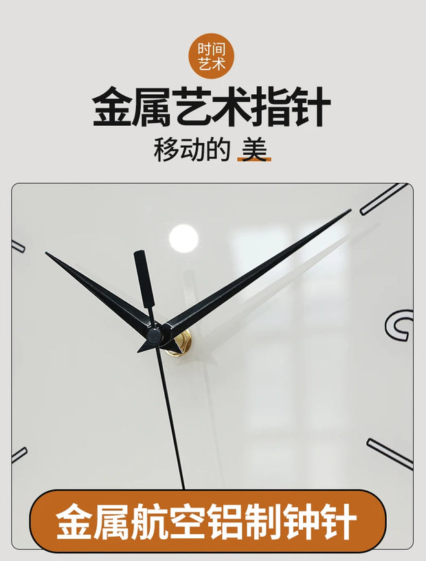 Living Room Corner Double-sided Wall Clock