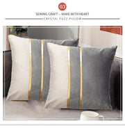 Pillowcase Luxury Velvet Cushion Cover 45x45cm Home Decor Pillow Case Patchwork Sofa Pillows Cover Design Cushion Cover Velvet