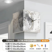 Living Room Corner Double-sided Wall Clock